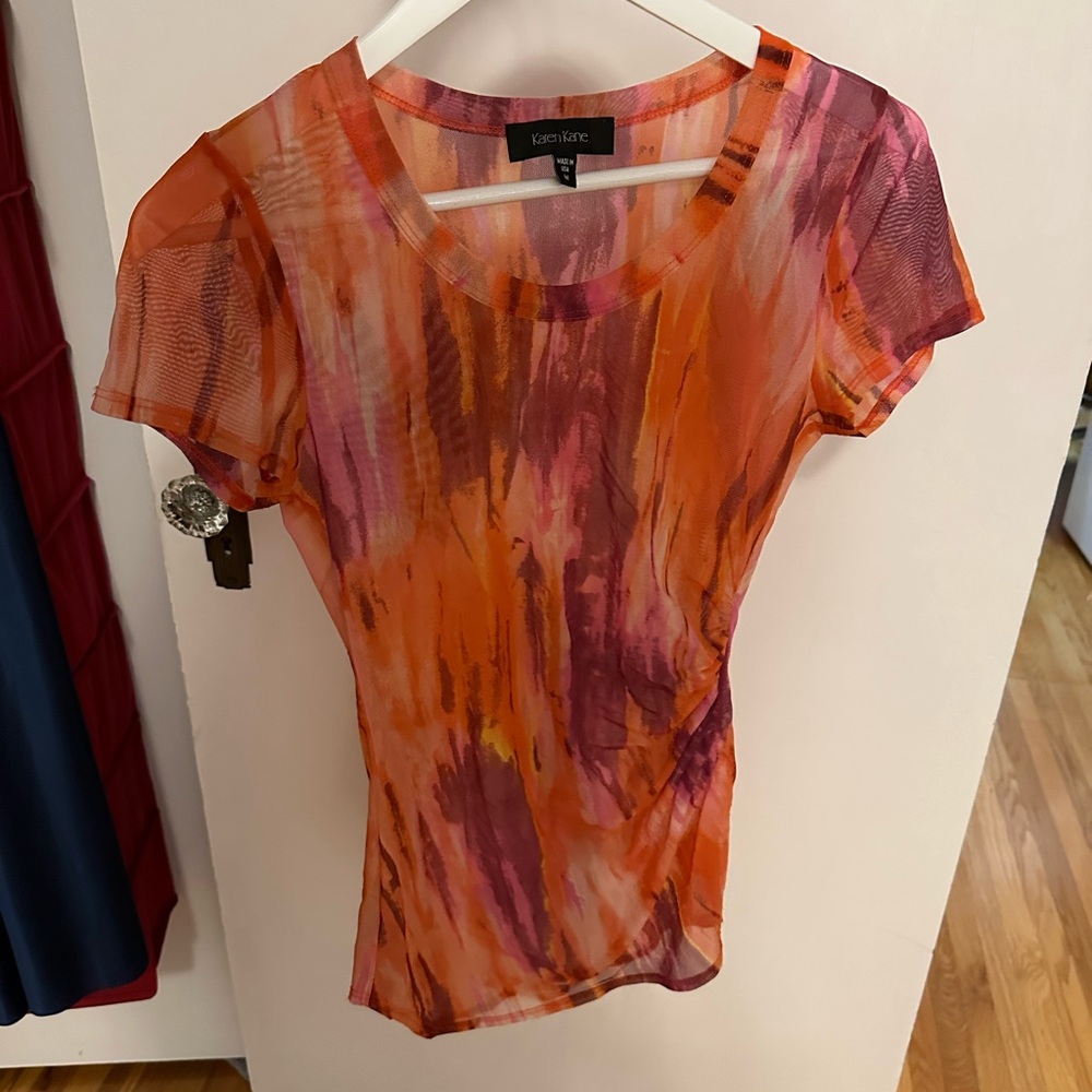Karen Kane mesh top